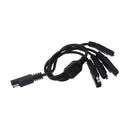 SAE Extension Wire Adapter Connector with 5 Way Cable for Car Motorcycle