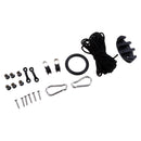 Kayak Canoes Anchor Trolley Kit System w/Pulleys Pad Eye Cleats Ring 28.87 Feet of Rope