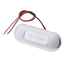 1 Piece White Plastic Boat LED Light Deck Light Aisle Light Signal Light IP68 DC 8-30V