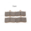 Motorcycle Front + Rear Brake Pads for Kawasaki Z900 17-18 / Z800 13-16