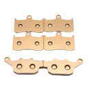 Motorcycle Front + Rear Brake Pads for Kawasaki Z900 17-18 / Z800 13-16