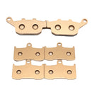Motorcycle Front + Rear Brake Pads for Kawasaki Z900 17-18 / Z800 13-16