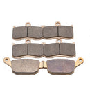 Motorcycle Front + Rear Brake Pads for Kawasaki Z900 17-18 / Z800 13-16
