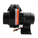 SEAFLO 12V Flange Mount Marine Bilge Air Blower 130CFM For Boat Ventilation