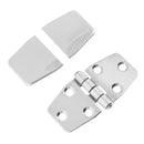 1 Piece Boat Silver Stainless Deck Cabin Door Hinge & Caps Cabin Hardwares Boat Accessory