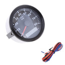 85mm Marine Boat Tachometer Car Truck Tacho Gauge w/ Hour Meter 8000RPM