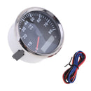 85mm Marine Boat Tachometer Car Truck Tacho Gauge w/ Hour Meter 8000RPM