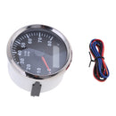 85mm Marine Boat Tachometer Car Truck Tacho Gauge w/ Hour Meter 8000RPM