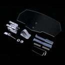 Universal Motorcycle Adjustable Extension Deflector Windscreen Windshield Spoiler For Harley