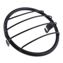 1 Piece Black Metal Motorbike Headlight Grill Side Mount Cover Cruiser