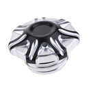 CNC Aluminum Fuel Gas Tank Cap Cover For Harley 1992-later XL and Dyna