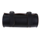 Black Motorcycle Tool Bag Saddlebag PU Leather Storage Tool Pouch For Harley