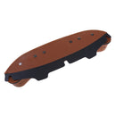 3 Pouch Windshield Bag Saddle Pocket -Brown PU Leather for Harley Motorcycle