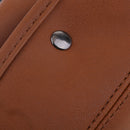 Brown 3 Pocket Windshield Fairing Saddle Pouch Bag for Harley FLHX FLHT