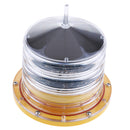 IP67 SOLAR LED Marine Dock Barge Safety Beacon Light 360 Degree