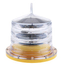 IP67 SOLAR LED Marine Dock Barge Safety Beacon Light 360 Degree