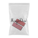 2 Pieces Square Red Reflectors Universal for Motorcycles ATV Bikes Dirt Bike