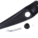 Black Smooth Dash Fuel Console W/ Gas Tank Cap For Harley Road Glide 2008-2013