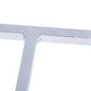 Silver Chrome Sissy Bar Luggage Rack for Suzuki Boulevard M50 2005-2009