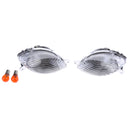 2pcs Motorcycle Turn Signal Lghts Indicators for Suzuki Hayabusa GSXR1300 99-07 Clear