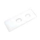 Swing Arm Chain Guide Slider for 110cc 125cc 140cc PIT PRO Quad Dirt Bike ATV (White)