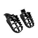 Pair Black Motorcycle Bike Foot Pegs for SUZUKI DR250 DR350 DR350SE DR650