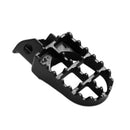 Pair Black Motorcycle Bike Foot Pegs for SUZUKI DR250 DR350 DR350SE DR650