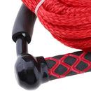 Water Ski Rope 75-ft feet with Performance Tractor Grip Handle Red