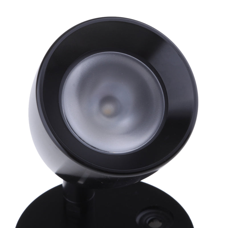12V 3W Boat LED Spotlight Interior Reading Light Wall Lamp black 3000k