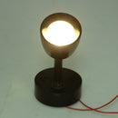 12V 3W Boat LED Spotlight Interior Reading Light Wall Lamp black 3000k