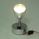 12V 3W Boat LED Spotlight Interior Reading Light Wall Lamp Silver 3000k