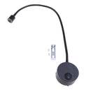 12V 1W LED Spot Reading Light Switch Camper Caravan Boat Motorhome Light BLACK