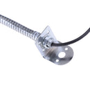 3W 12V Gooseneck Bedside Reading Light Wall/Headboard Mounted LED Art Gallery Display Lamp with Switch