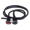 Aluminum Motorbike 12V Head Light Handlebar 2 Button Controls Light Indicator Switch