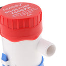 12V 750GPH Boat Bilge Pump Marine Submersible Water Pump - Non-Automatic