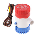 12V 750GPH Boat Bilge Pump Marine Submersible Water Pump - Non-Automatic