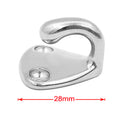 Heavy Duty Stainless Steel Clothing Hook Wall Mounted Coat Hook for Marine Boat