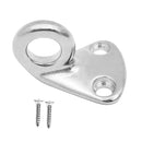 Silver Stainless Steel Hanger Coat Hat Hook for Marine Boat Home Decor
