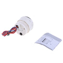 8-16V Voltmeter Volt Meter for Boat Marine RV 52mm 2inch White & Chrome