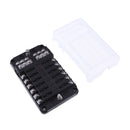Universal Car Boat 12 Way Circuit Blade Fuse Box Holder Block w/ LED Warning