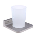 Marine Heavy Duty Bathroom Tooth Brush Single Cup Holder Wall Mount With Cup