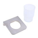Marine Heavy Duty Bathroom Tooth Brush Single Cup Holder Wall Mount With Cup