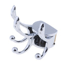 Boat Marine Rotatable Hat & Coat 3 Hanger Hooks Wall Mount Boat Hardware