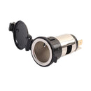 Waterproof Car Boat Motorcycle Cigarette Lighter Sockets Power Plug Outlet