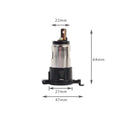Waterproof Car Boat Motorcycle Cigarette Lighter Sockets Power Plug Outlet