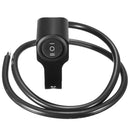 Motorcycle Handlebar Grip Headlight Spot Fog Light Indicator On Off Switch