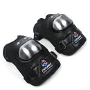 4 Pieces Full Set Motorcycle Body Protective Gear Elbow Knee Armour Guards
