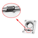304 Stainless Steel Marine Boat Small Ring Handle Flush Hatch Locker