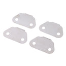 4x Saddlebag Lid Wear Strike Plate For Harley Touring Road Glide King 93-13