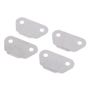 4x Saddlebag Lid Wear Strike Plate For Harley Touring Road Glide King 93-13